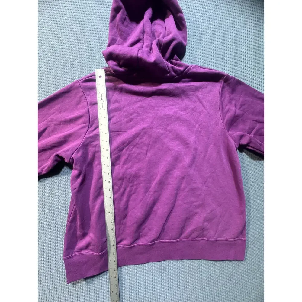 NIKE THERMA-FIT Women Purple Hoodie Sz 0X Brand New‎